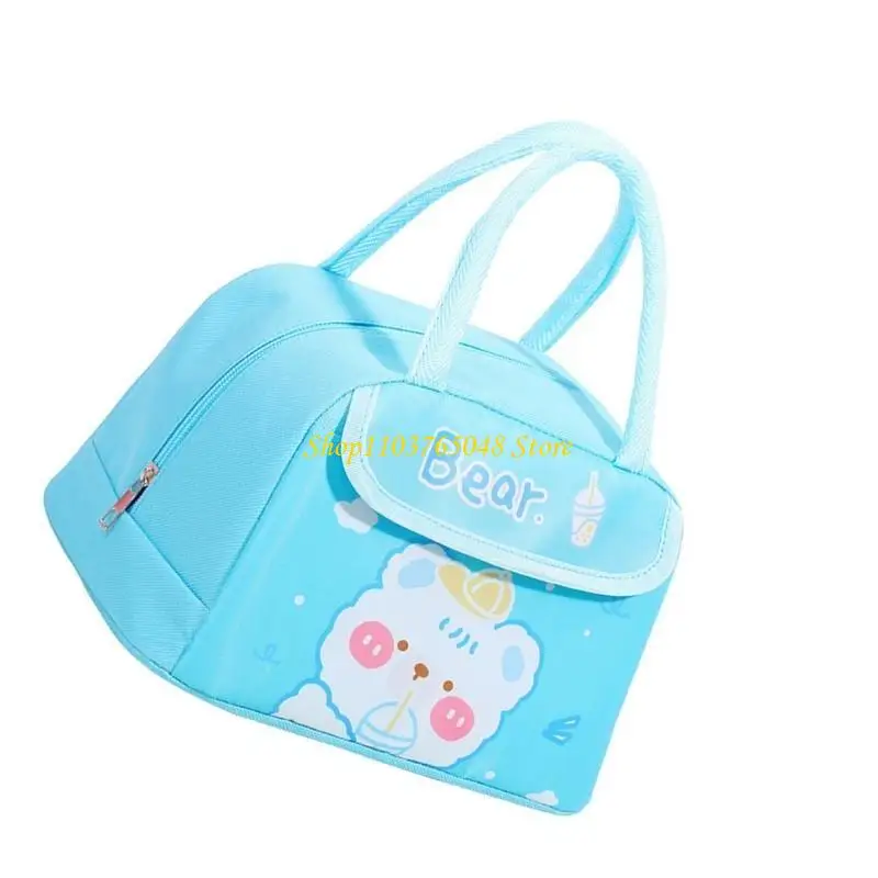 R53E Multifunctional Insulated Lunch Pouches With Compartments For Utensils Storage