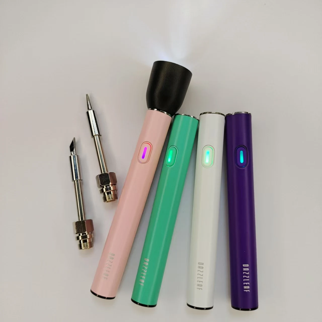 

1-5 шт., аккумуляторная ручка с резьбой, 510 резьбой, 11,2, предварительный нагрев 510 аккумуляторов, электрический инструмент Soldeerbout Spanning Lassen