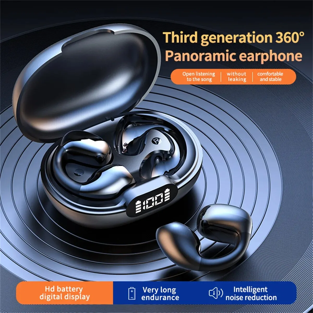 JR05 TWS Wireless Headphones Earphones Bluetooth Touch Control Noise Reduction Stereo Waterproof Earbuds Headsets