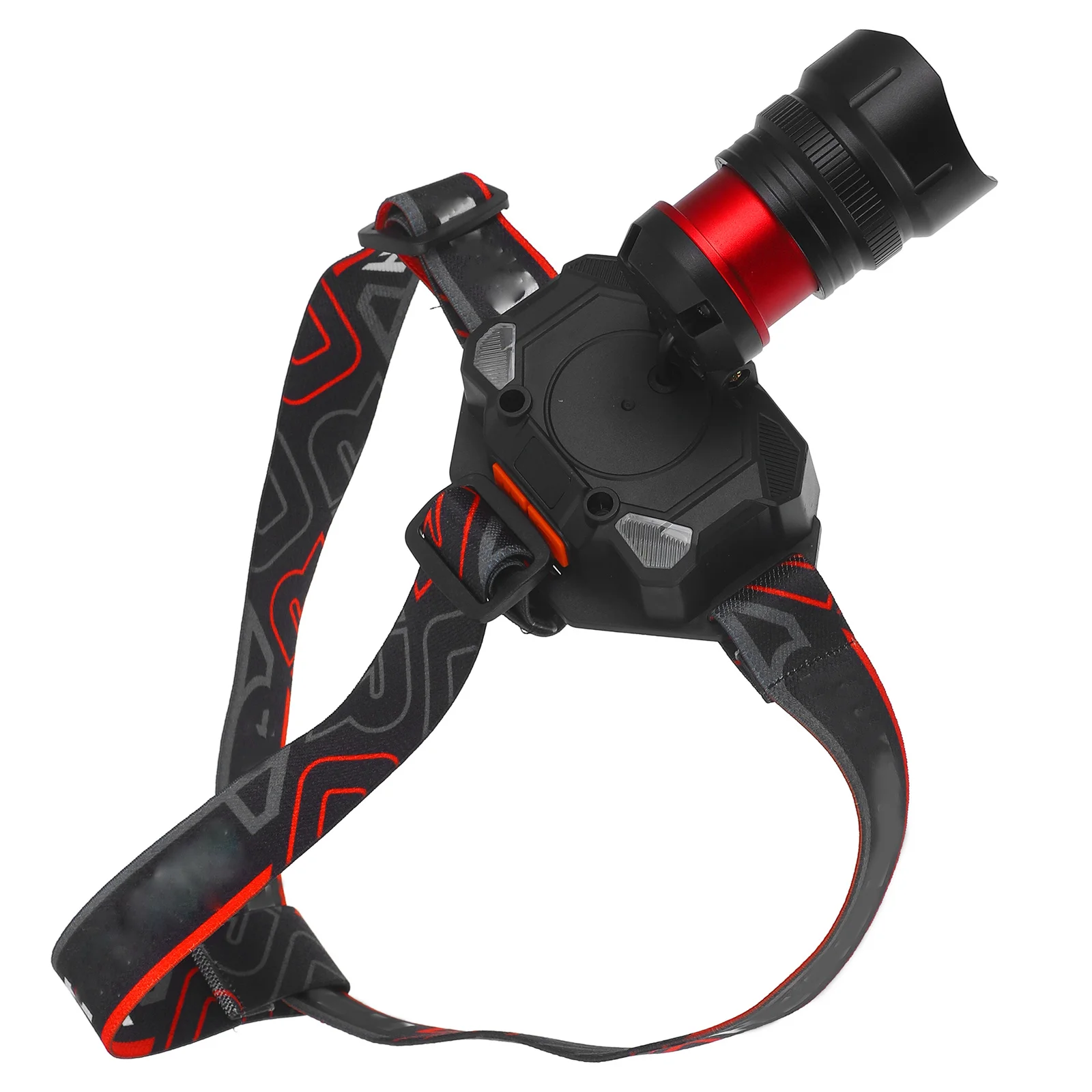 كشافات أمامية قابلة لإعادة الشحن مع شعاع عريض للتخييم وركوب الدراجات الليلية والجري والصيد والمغامرة الخارجية وإضاءة LED ساطعة للقبعة