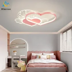 Modern Minimalism Love LED Ceiling Lamp Bedroom Study Restaurant Ceiling Light Living Room Decor High-light Acrylic Ceiling Lamp