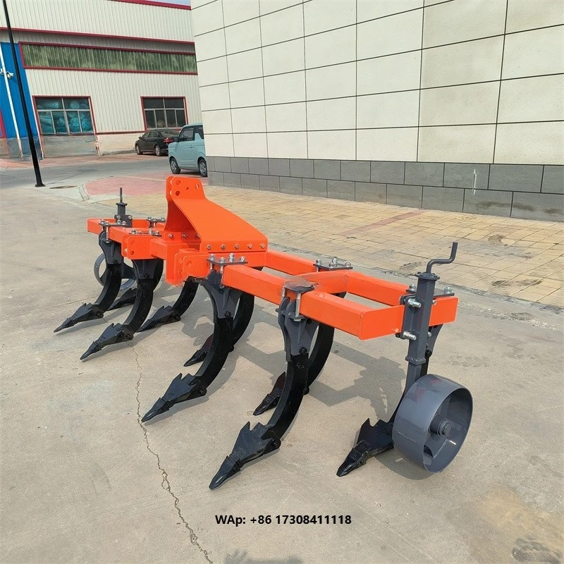 Agricultural Machinery Subsoiler Ripper Plough Machine Agricultural Tractor Mounted Tine Tillers