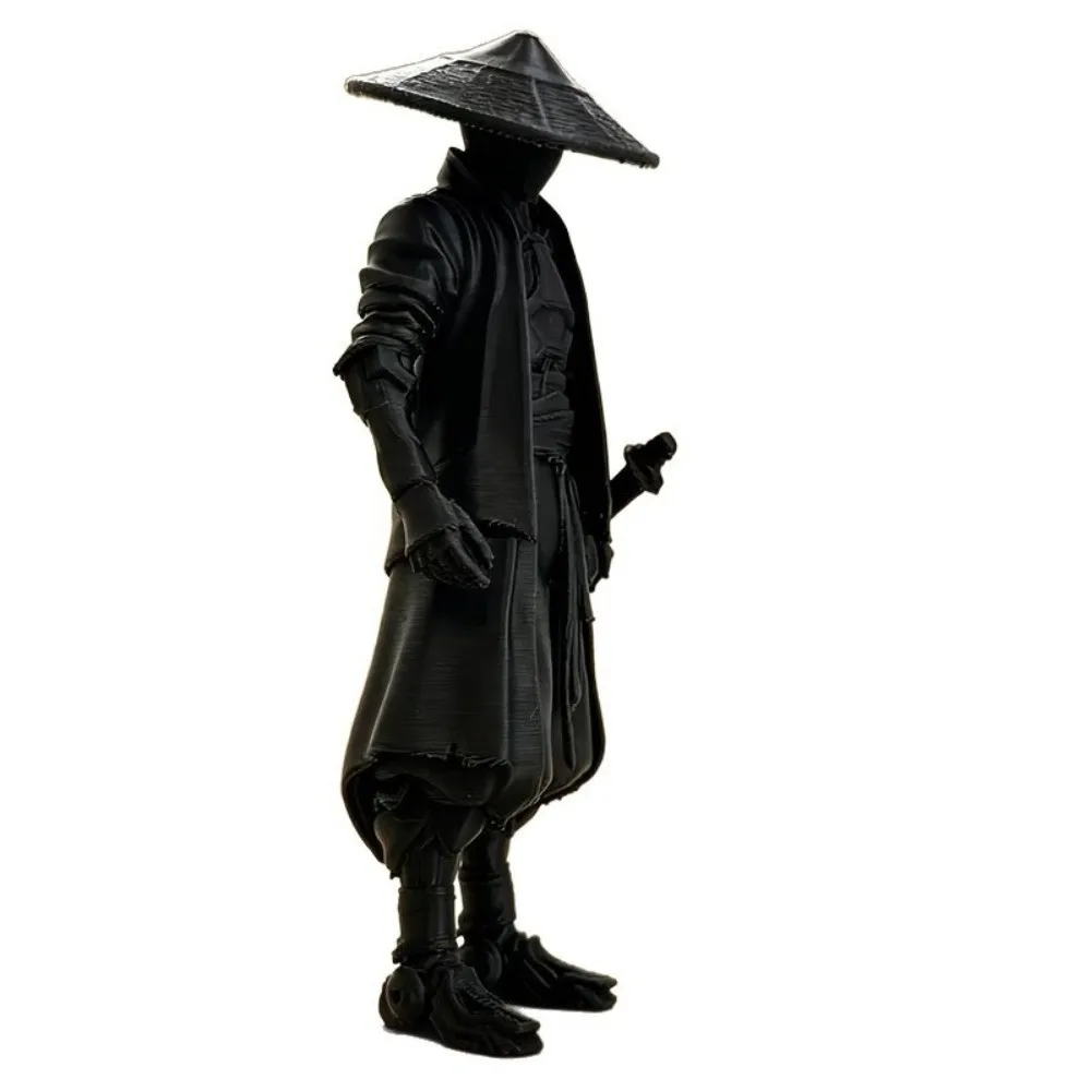 Funny Ninja Statue Creative Multi-functional 3D Printed Warrior Ornament Decorative Model Samurai Ornaments Office