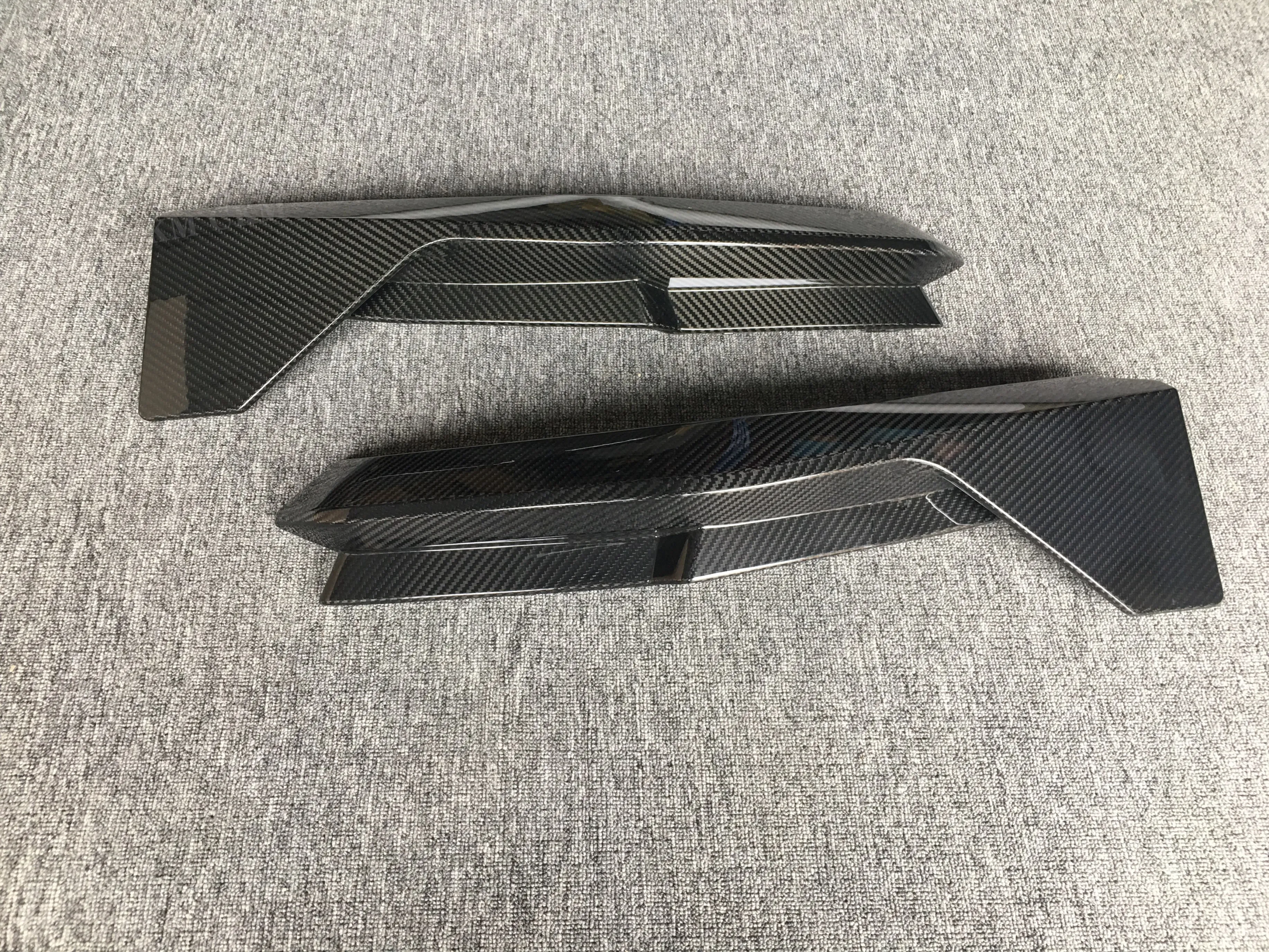 Dry Carbon Rear Diffuser Lip Splitters Rear Bumper Side Aprons for BMW G80 G82 G83 M3 M4 2021+ M Style Fiber Glass Body Kits