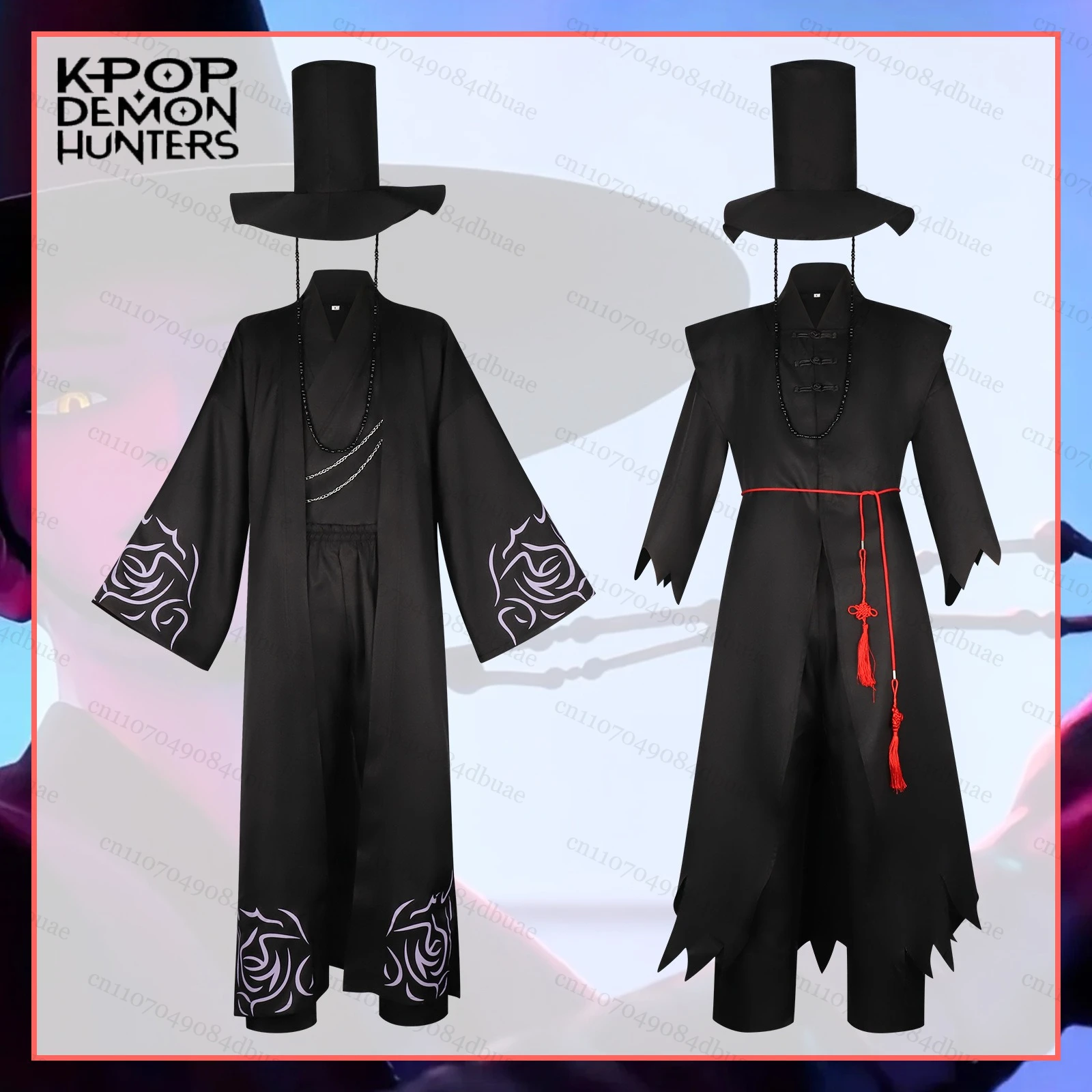 

Movie Kpop Demon Hunters Jinu Saja Boys Cosplay Costume for Men Uniform Hat Roleplay Group Idol Outfits Halloween Party Costume
