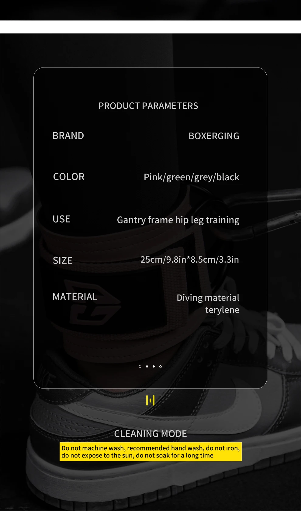 Handgelenkschlaufen für Widerstandsband, Workout, Fitness, Knöchelriemen, Fußstütze, Manschetten, Kabel, Maschinen, Fitnessstudio, Heimfitnessgeräte – Detail 14