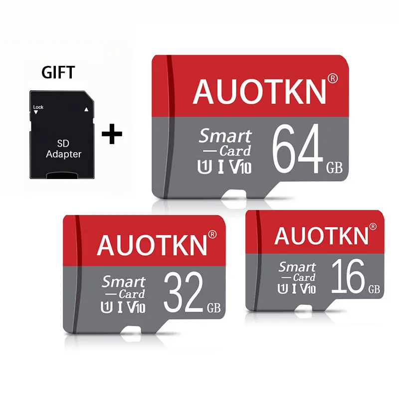 Mini carte SD pour la surveillance des drones du matin, carte TF U1, carte mémoire V10, 32 Go, 16 Go, 8 Go, 64 Go, 128 Go, 256 Go, 512 Go, C10