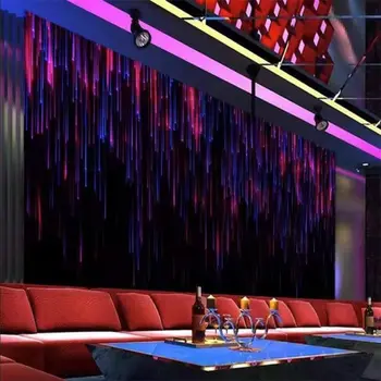 Vlastní tapeta KTV Bar Hotel Noční světlo 3D Nástěnná malba Hudba Grilování Obchod Box Bytové dekorace Nástěnné 3D samolepky na zeď 8 nejlepší prodej Tapeta s akcemi - №5