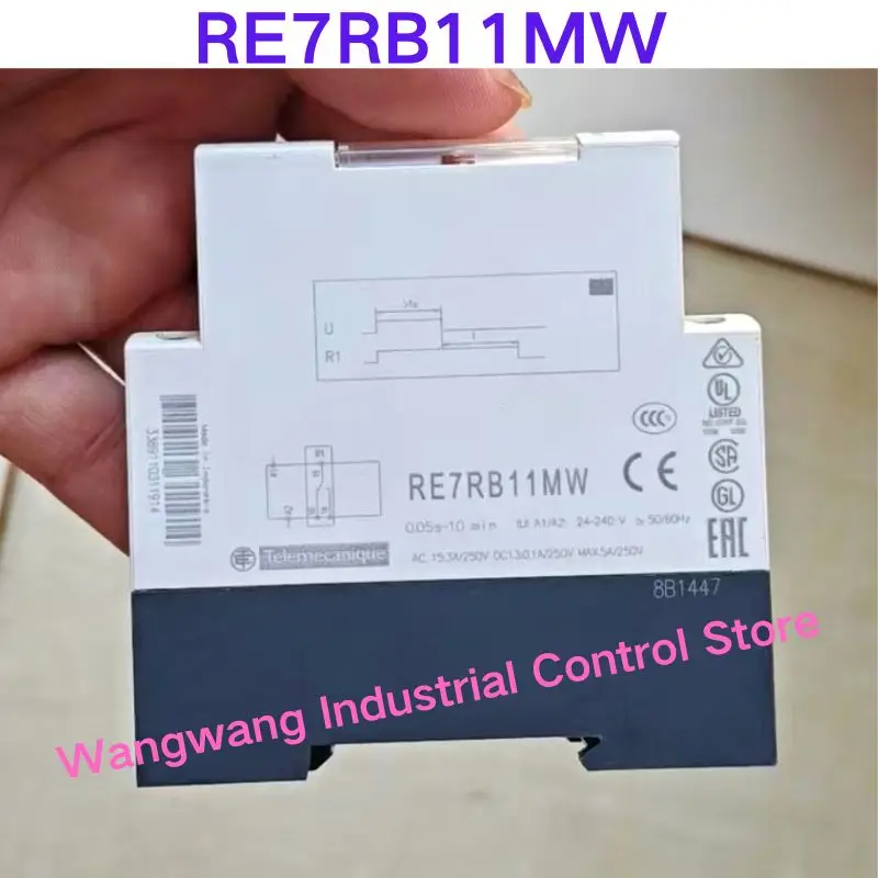 Second-hand test OK ，Time relay RE7RB11MW