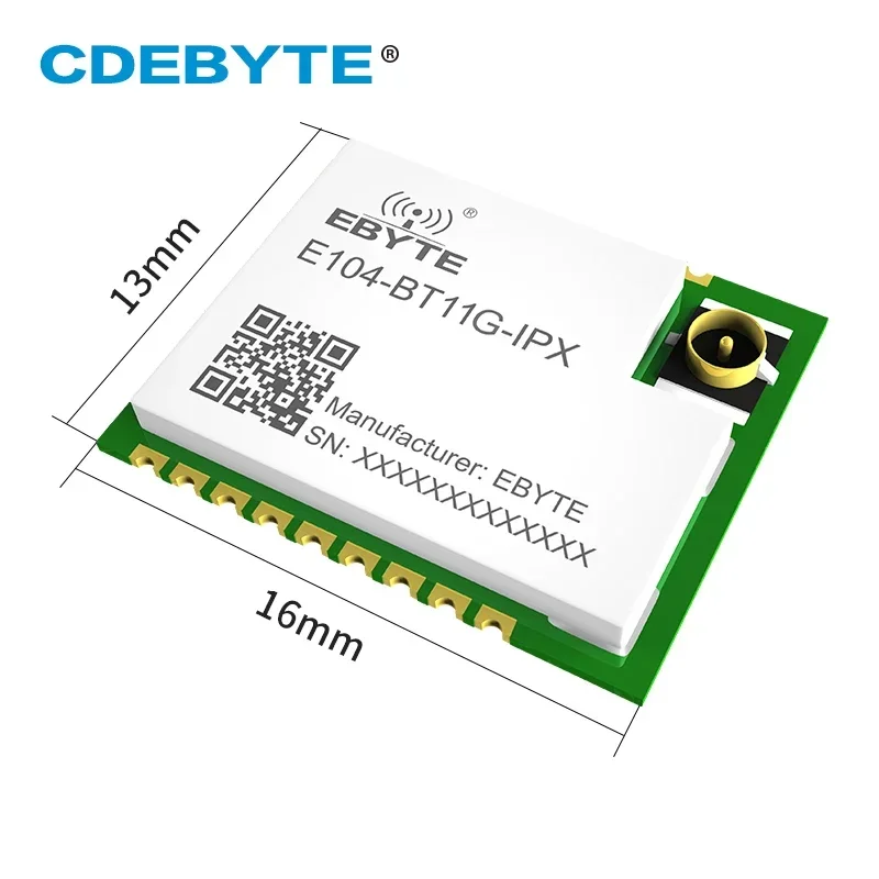 

BLE EFR32 2.4GHz Bluetooth Module Mesh Networking CDEBYTE 20dBm Ad Hoc E104-BT11G-IPX Smart Home Wireless Transceiver Reciever