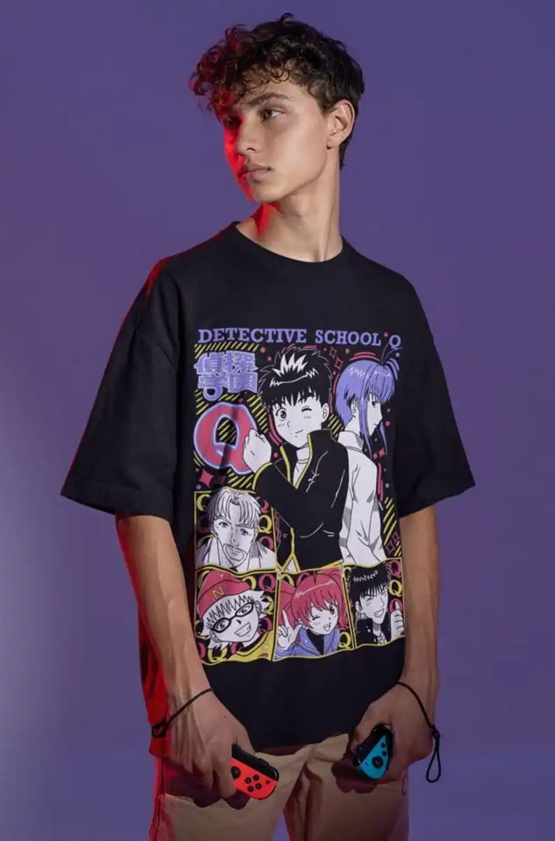 Detective School Q T-Shirt Anime Manga Shirt