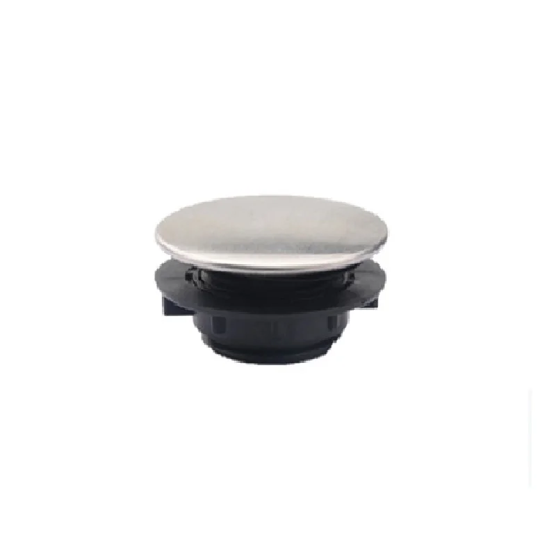 Faucet Hole Cover Sink Hole Cover Easy Installation Kitchen Plastic Black Kitchen Sink Hole Cover Leak-Proof Design
