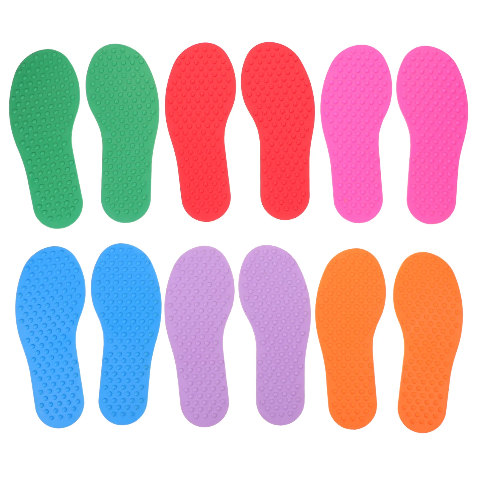 Kinderen buitensport voetvormige markers voor klaslokaal tapijt vloer antislip behendigheidstraining zintuiglijk spelen