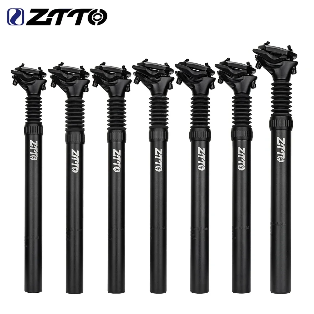

MTB Suspension Seatpost Shock Absorber Seat post 25.4/27.2/28.6/30/30.4/30.9/31.6*350mm Bicycle Damping Seat Tube 33.9*400mm