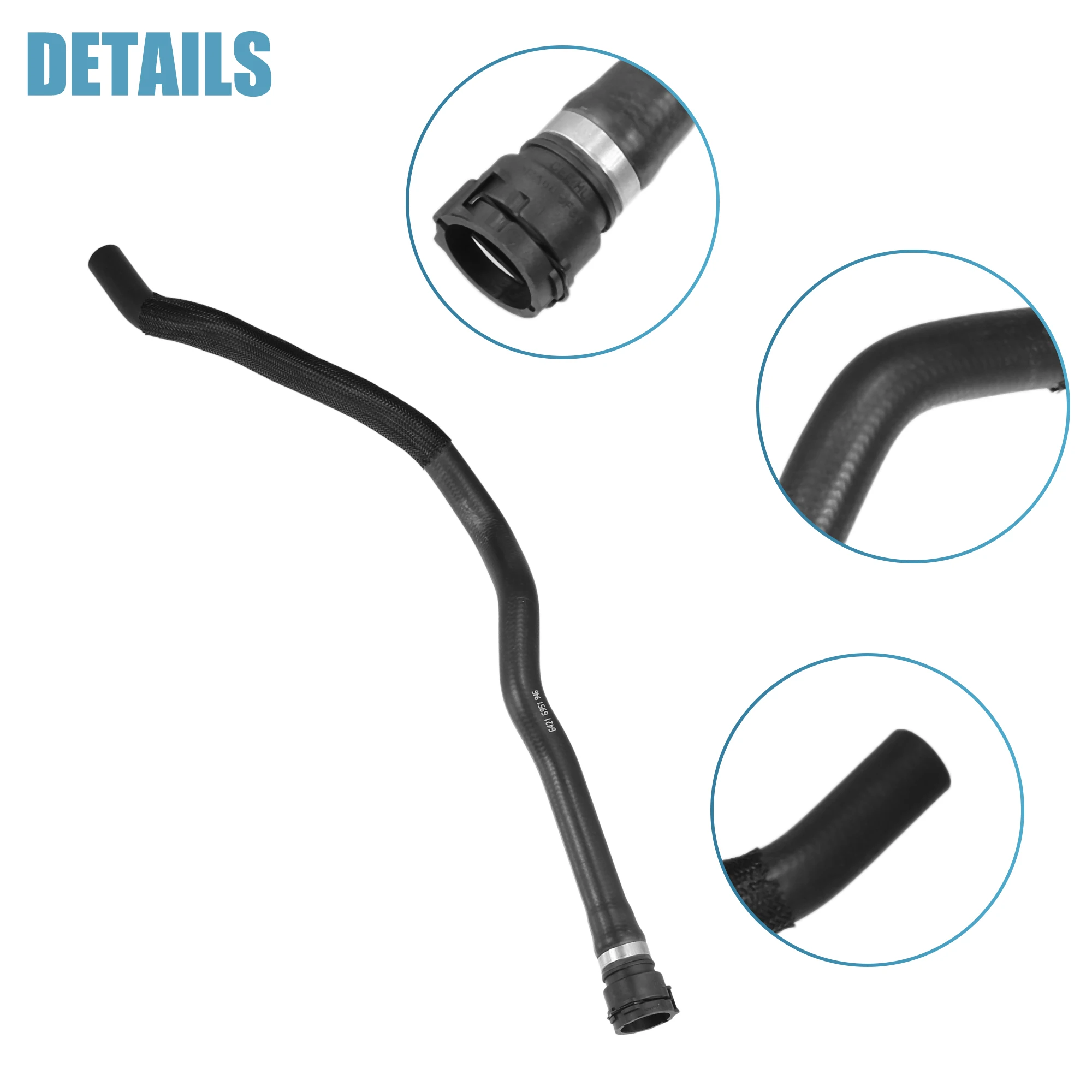 UXCELL Engine Radiator Coolant Heater Hose for BMW 128i 3.0L L6 - Gas 2008-2013 for BMW 328i 3.0L L6 - Gas 2007-2013