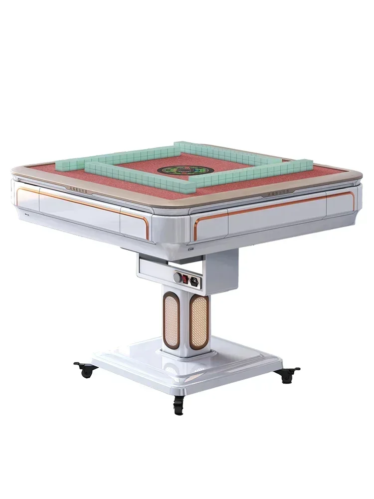 Mahjong Machine Automatic Household Internet Celebrity Folding Mute Mahjong Table Dining Table Dual-Use Electric Sparrow Table