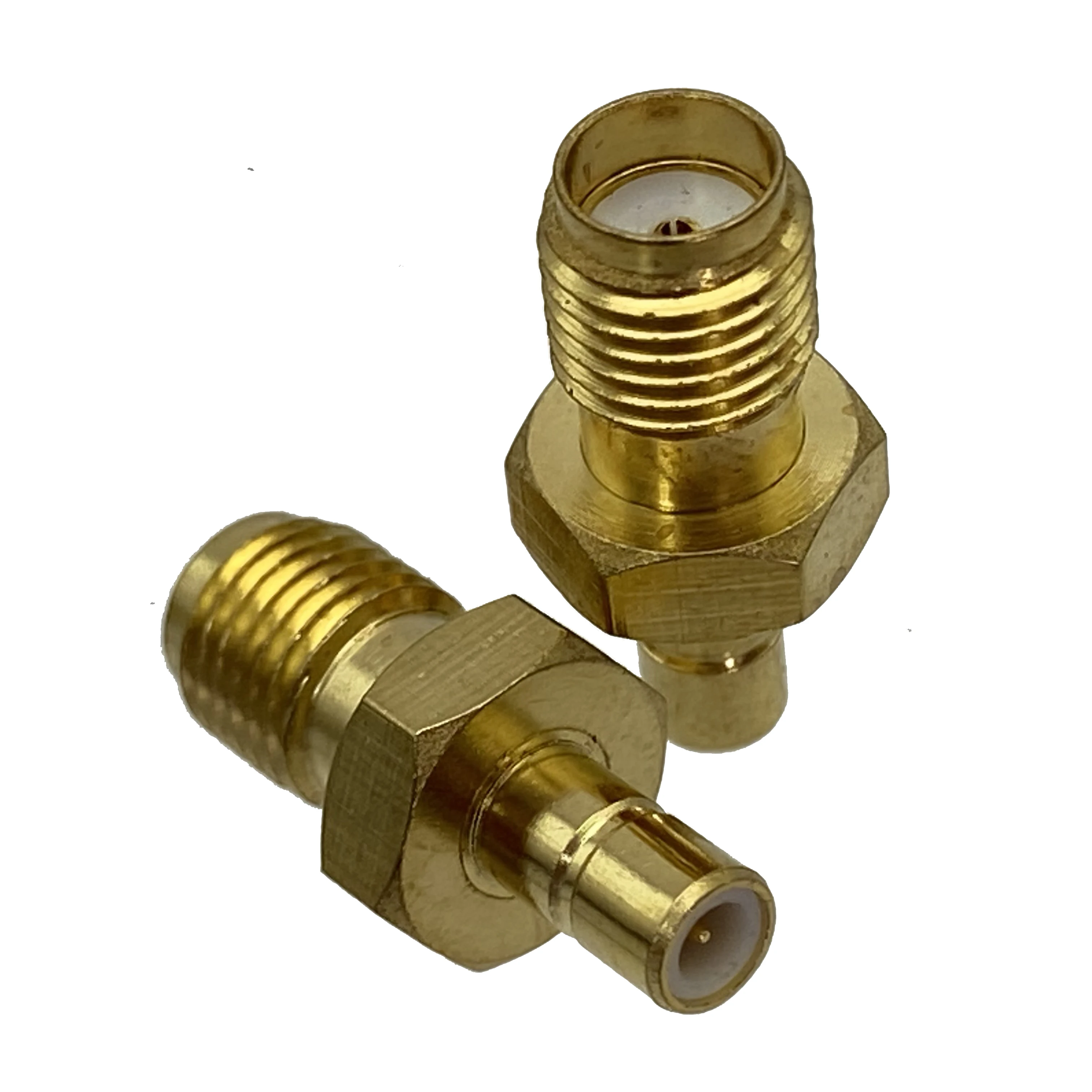 1pcs Adapter SMA to SMB Male Plug & Female Jack Wire Terminal RF Coaxial Connector Brass