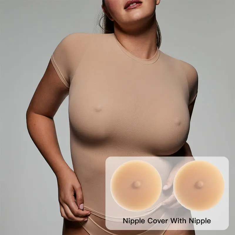 Coussinets de soutien-gorge pour femmes, Sexy, été, beau buste, lavage réutilisable, "FlexiGrip 360 ° - Déplait comme votre peau, reste comme le tatouage