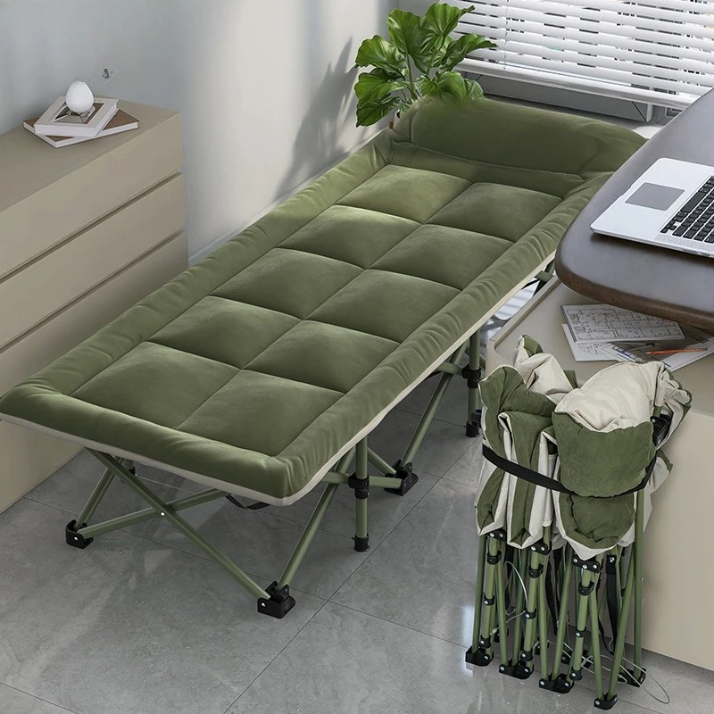 

Folding bed single office artifact lunch break bed escort simple bed portable multi-functional march