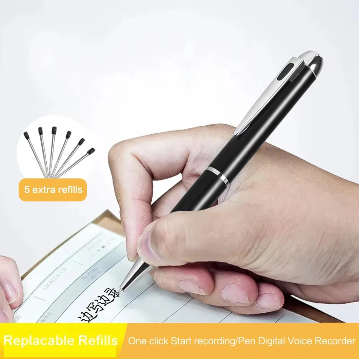 Digital voice recorder professional audio recording 16GB 32GB 64GB 128GB voice recorder business meeting recording video pen