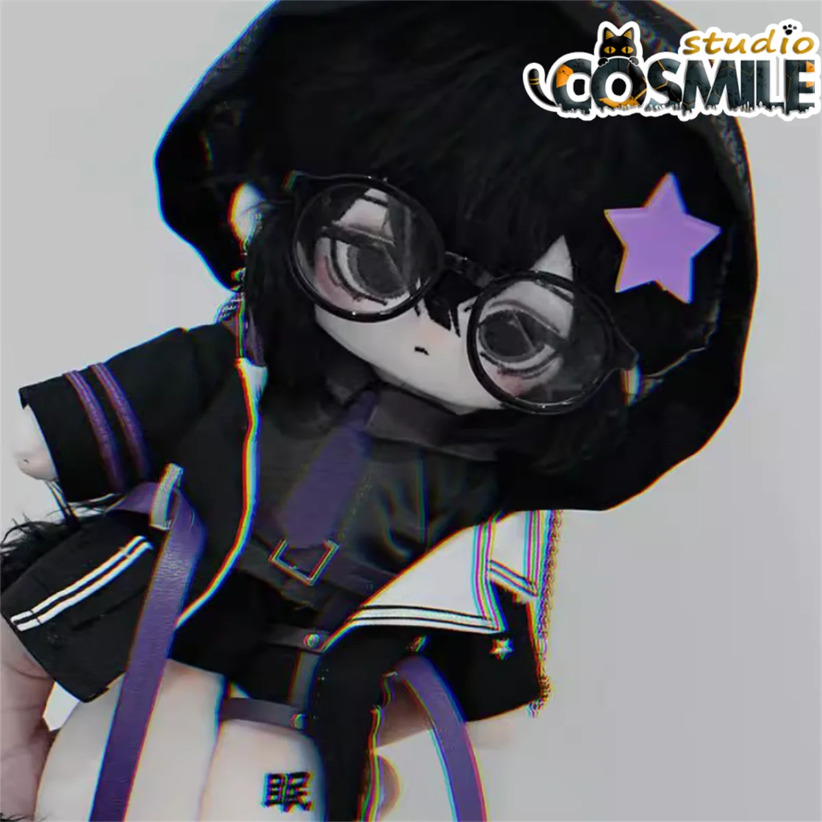 사랑과 Deepspace Homra Rafayel Sneak Assassin 알파 코스프레 의상 플러시 20cm 30cm 인형 인형 액세서리 인형 의류 KN