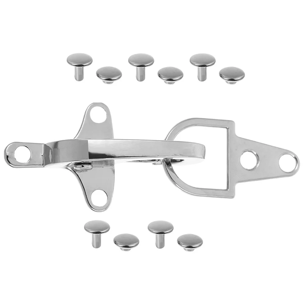 

1 Set Metal Coat Buckles Snap Toggle Closure Buttons Replacement Fastening Clips For Jackets Coats Belts Decorations Durable