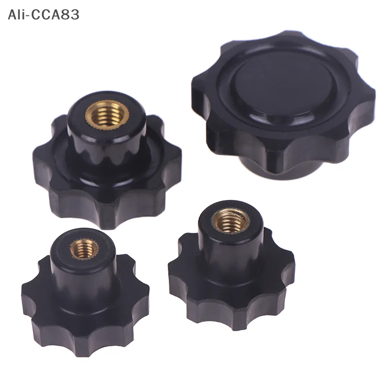 1 PCS Handle แปดเหลี่ยม Anti-Static PF ทองเหลืองเส้นผ่านศูนย์กลางที่กําหนด (M) 6 มม.8 มม.10 มม.12 มม.DBSE Star แปดเหลี่ยมลูกบิด