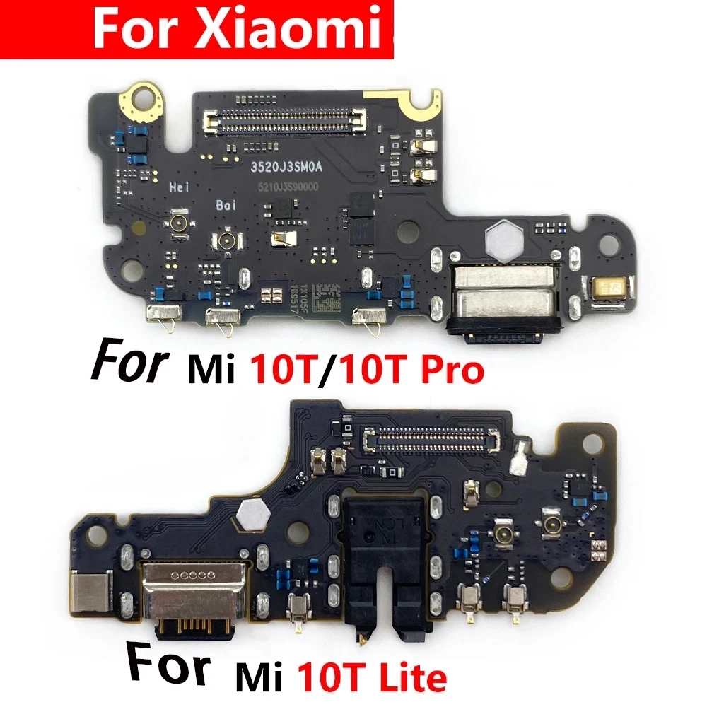 NEW Tested For Xiaomi Poco M3 F3 F2 M4 Pro Mi 11 10T Lite 5G USB Charging Port Socket Connector Microphone Board Flex Cable