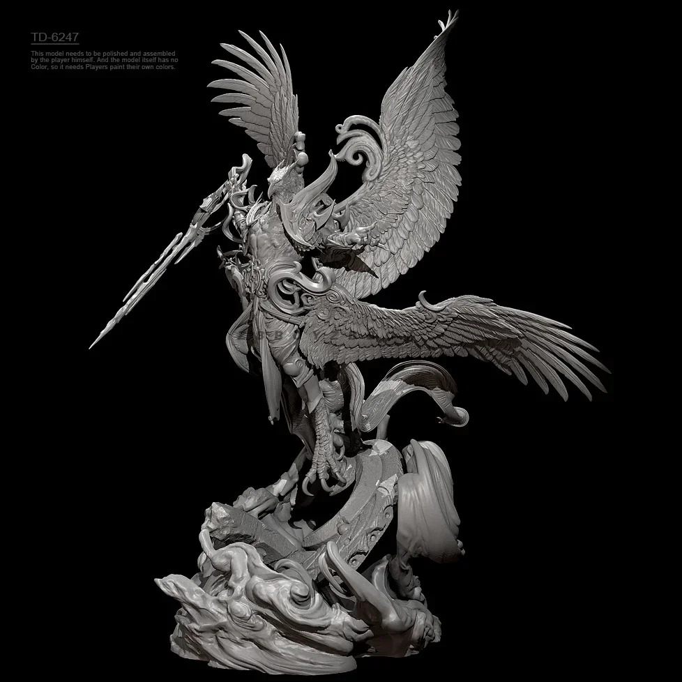 75mm 90mm 120mm Resin model kits figure beauty colorless and self-assembled（3D Printing ) TD-6247/3D