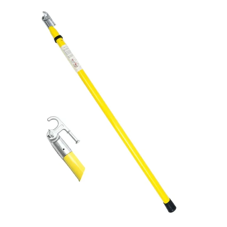 Fiberglass Electric Adjustable Triangle Telescopic Hot Stick Rod /Operating Rod