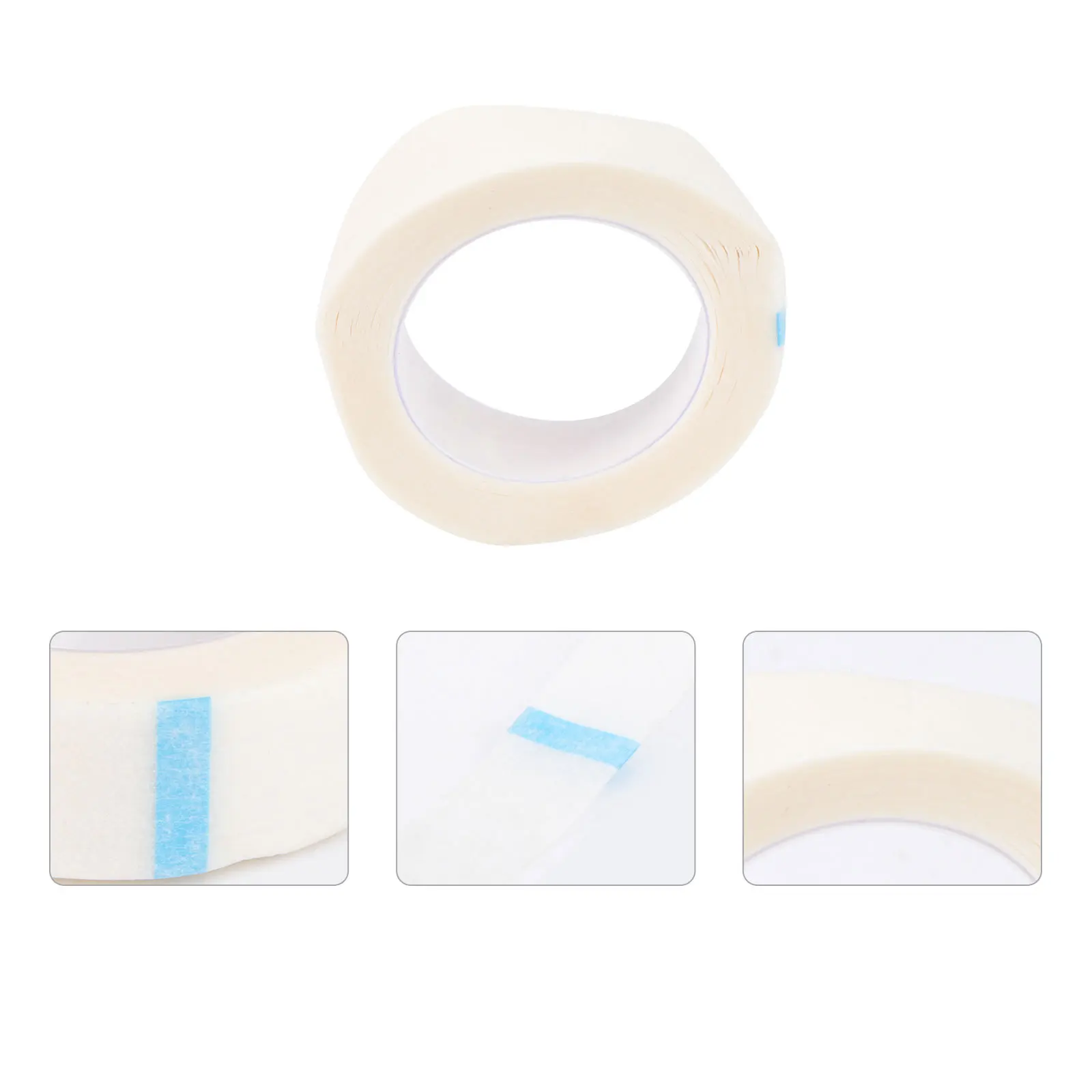 

20Pcs Eyelash Isolation Tape Sticky Strip for Lower Lash Cover Professional Grafting Tool Ideal for Makeup Salon Brown Tape