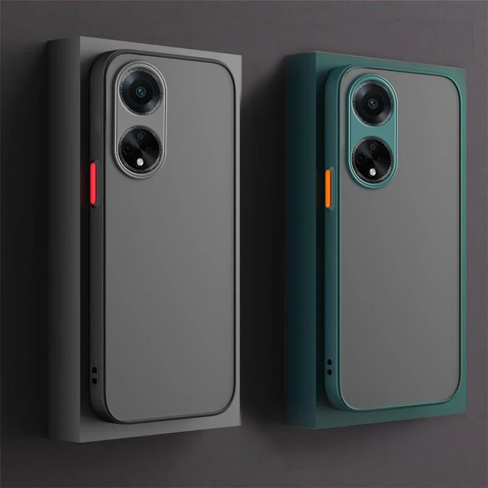 حافظة لهاتف OPPO A38 4G على Orro Opo Appo A18 Capas ممتص الصدمات خلفي للهاتف غير لامع شفافة Coque Funda OppoA38 4G A 38