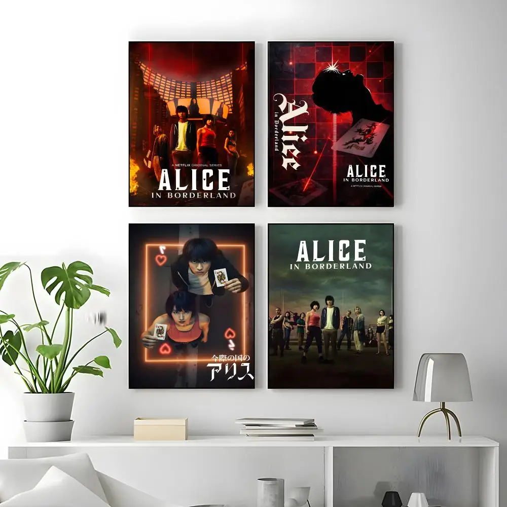 TV Series Alice in Borderland Poster Poster High Quality Wall Art for Home Office Bedroom Living Room Perfect