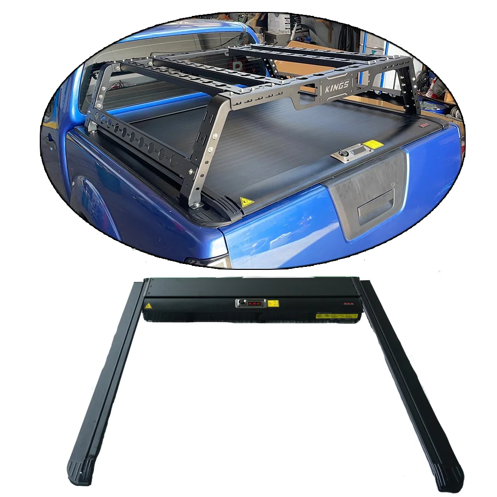 

Aluminum Retractable Pickup Tonneau Cover Truck Bed Roller Lid Tonneau Cover for Nissan NAVARA Mitsubishi Triton/L200