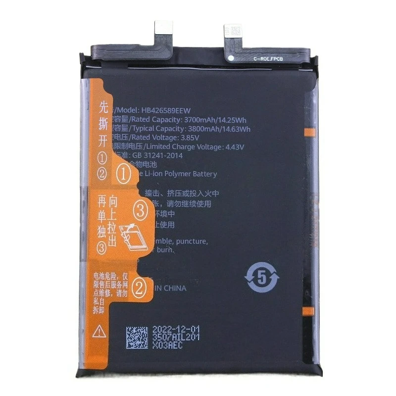 HB426589EEW High Quality Battery 3.85V 3800mAh For Huawei NOVA 8/nova 8SE/Honor play 5/Honour play 20PRO Mobile Phone Battery