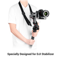 JJC Adjustable Stabilizer Shoulder Strap for DJI RS 4 RS 4 PRO RS 3 Pro RS 3 RS 2 RSC 2 Quick Release Neck Strap