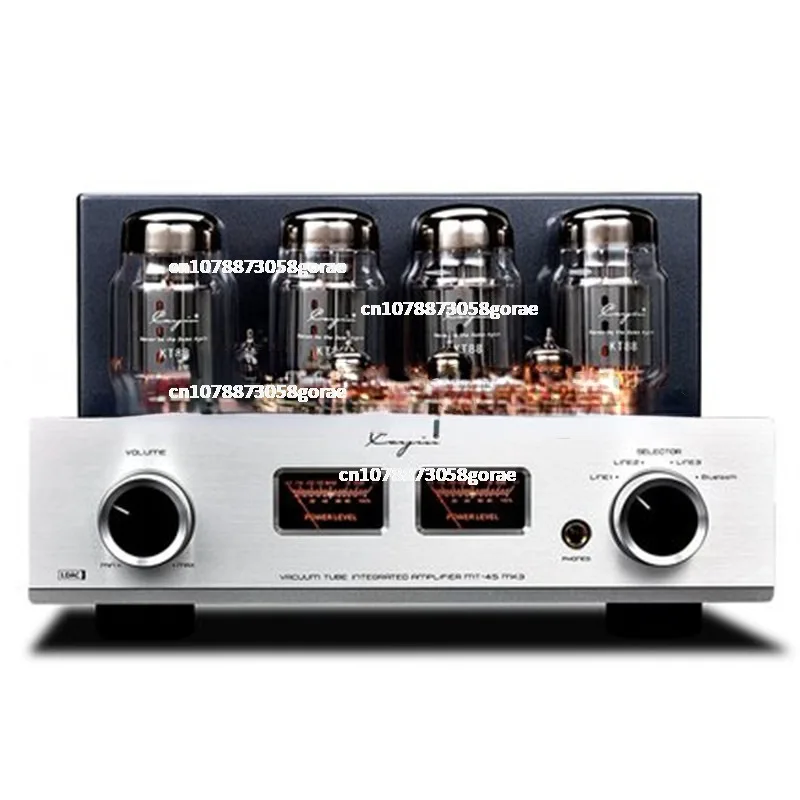 MT-45MK3 KT88 Bluetooth Version KT88/ Vacuum Tube Amp With Headphone Amplifier Bi-Amp Mode One Key Switch 4ohm 8ohm/280W