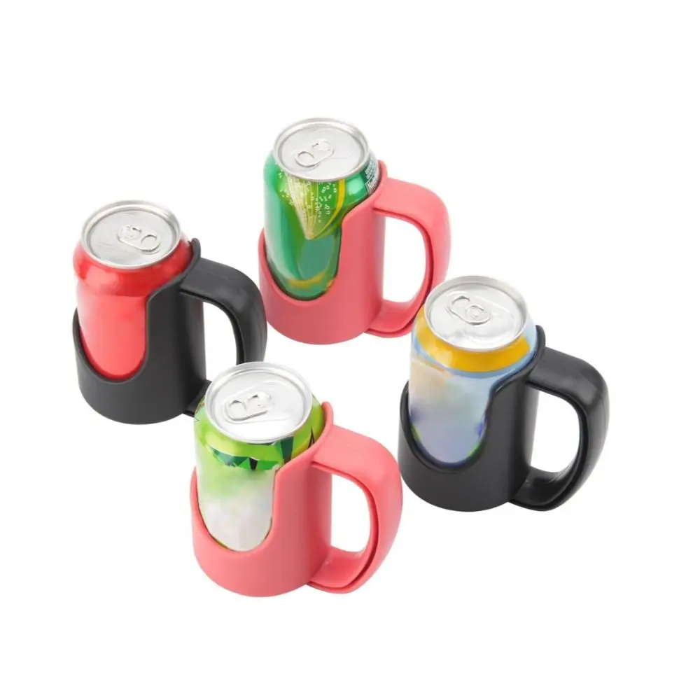 Nuevo Con asa, soportes para latas para bebidas, soporte de plástico portátil para bebidas energéticas, estante para latas de bebidas reutilizable para bebidas de cerveza y refrescos