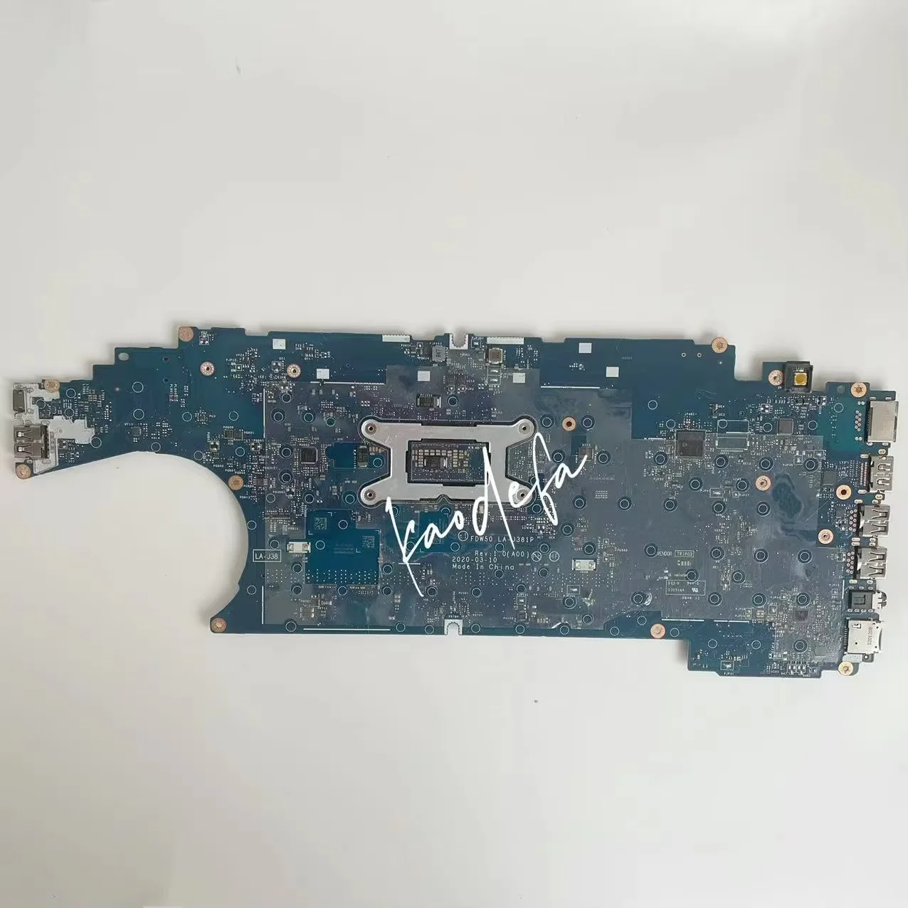 FDW50 LA-J381P For Dell Latitude 5510 Laptop Motherboard CPU:I5-10310U SRGKX DDR4 CN-0J67M8 0J67M8 J67M8 100% Tested OK