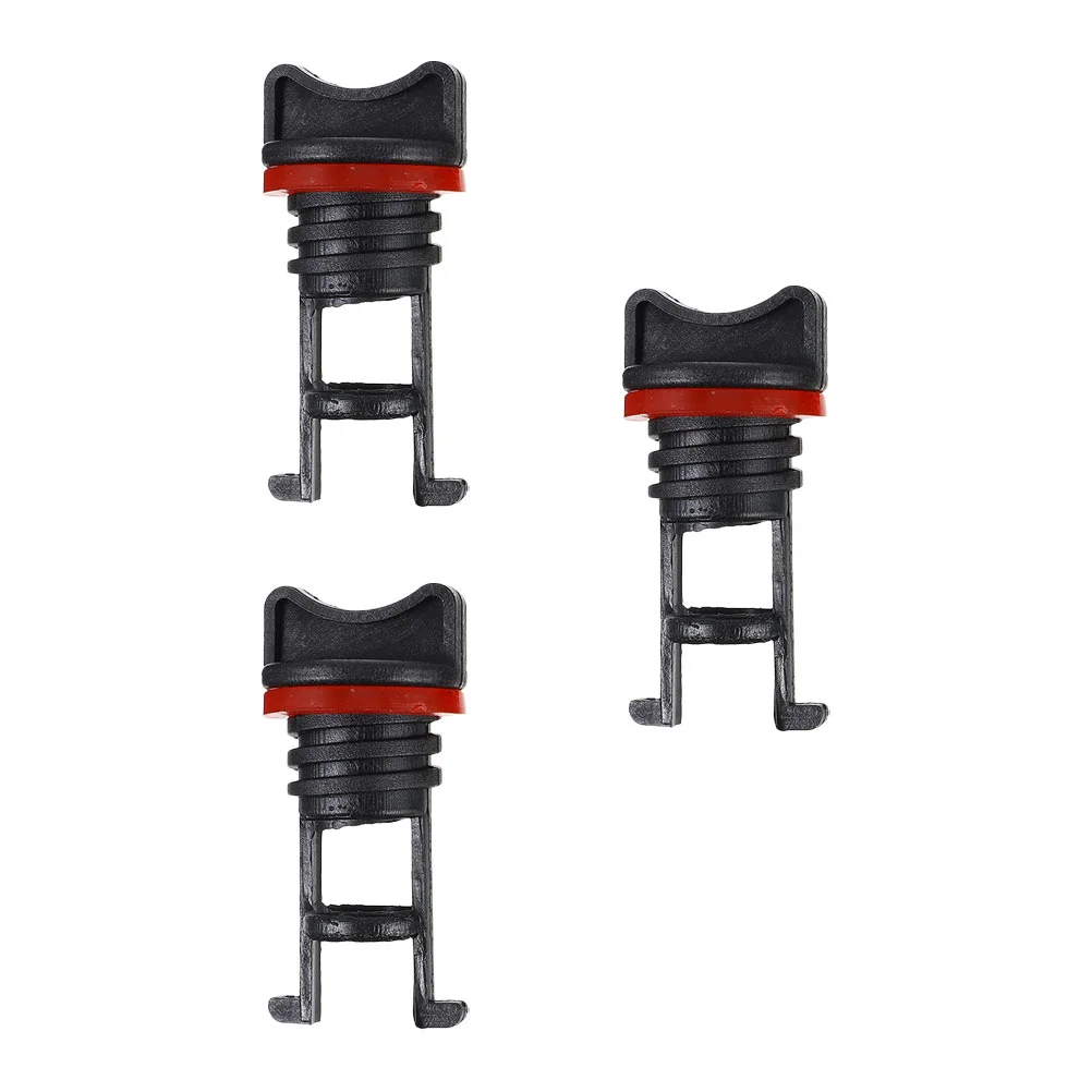 

3 Pcs Kayak Drain Plug Marine Accessories Boats Boot Inflatable Yacht for Nylon Scupper Plugs Thread Larch Accesories Parts