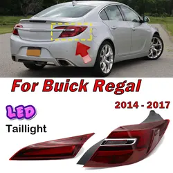 For Buick Regal 2014 2015 2016 2017 Car Inside Outside LED Rear Tail Light Brake Stop Lamp Auto Turn Signal Taillights Assembly