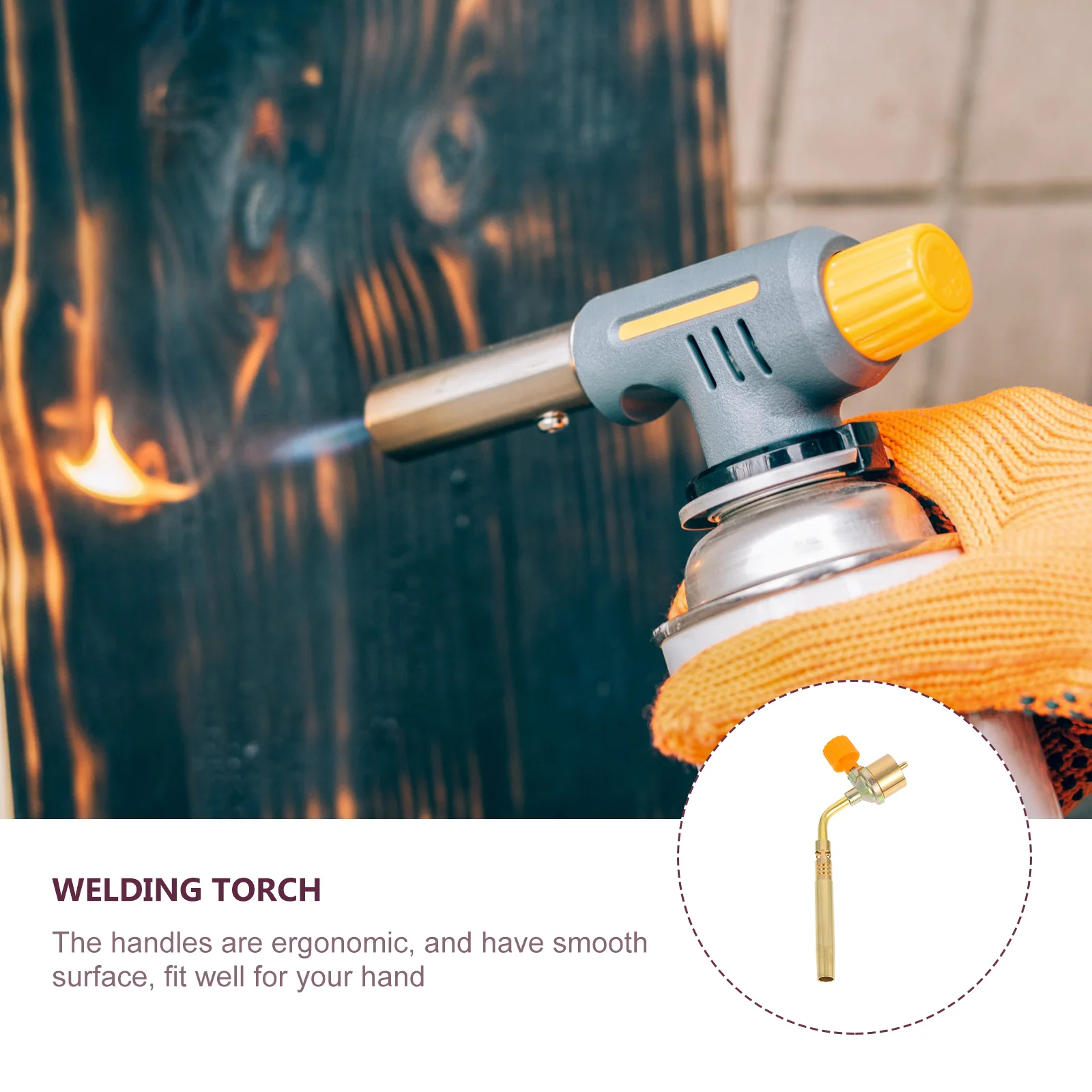 1 Pc Lastoorts Hoofd Outdoor Propaan Brander Voor Tuin Wieden Vlam Tool Gas Torch Tuinieren Supply Gazon Onkruid Remover