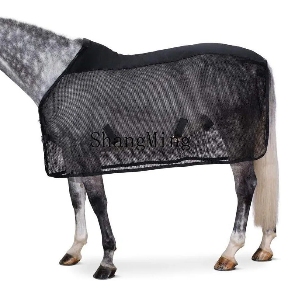 

PYH anti-mosquito horse jacket net summer breathable anti-UV riding jacket wear-resistant adjustable horse coat cover