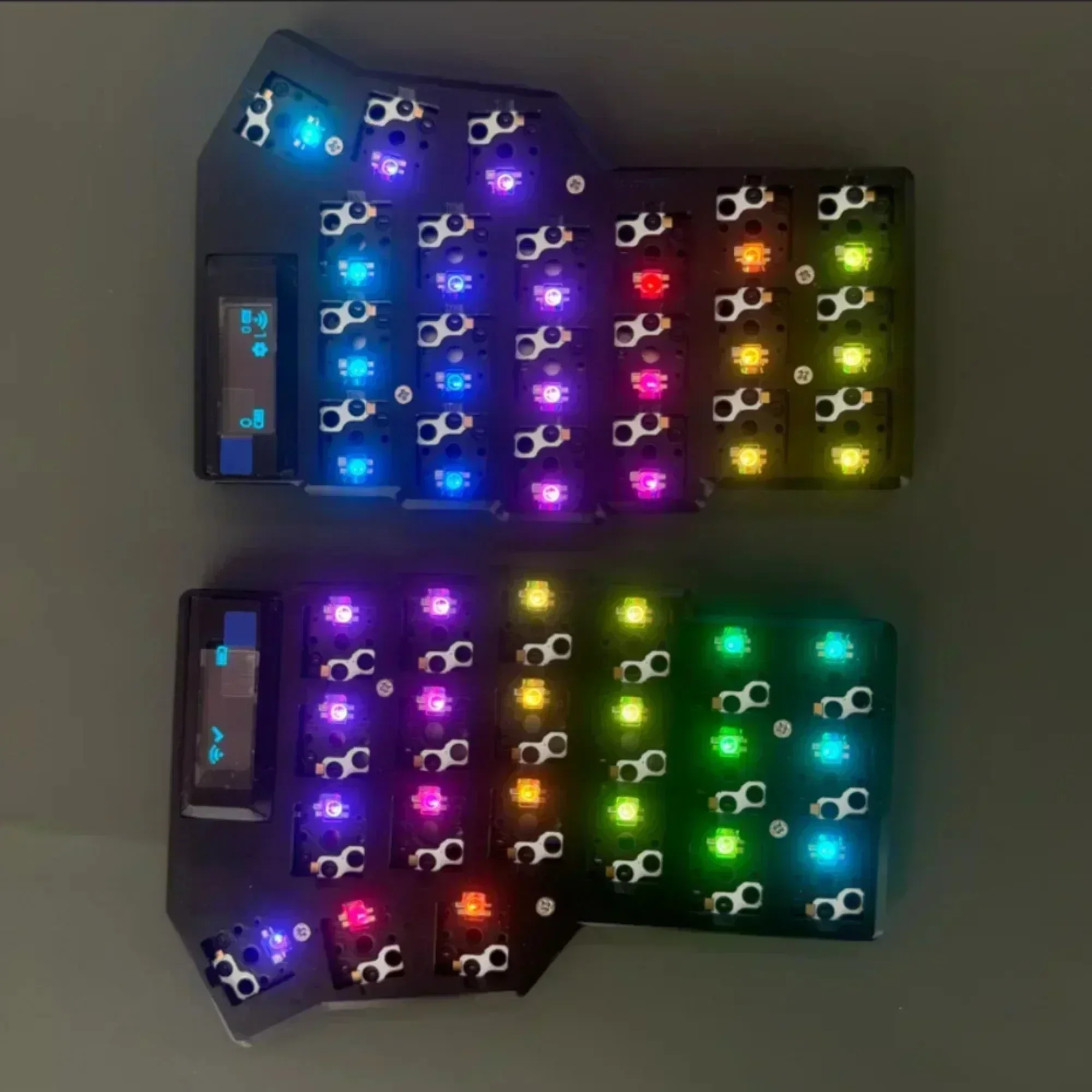 Personalizzato Corne V3 Choc Materiale tastiera divisa a basso profilo Bluetooth Wireless Github RGB Horn Kit tastiera meccanica divisa Gamer