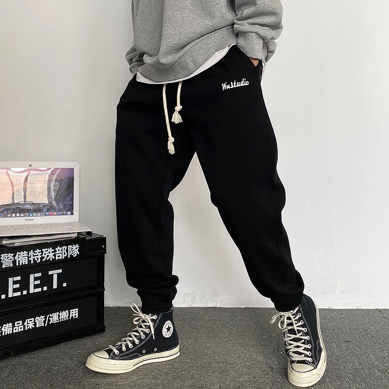 American Fashion Hip Hop Oversize Sweatpants Men Clothing Harajuku Casual Jogging Pants Korean Streetwear Sport Joggers Male