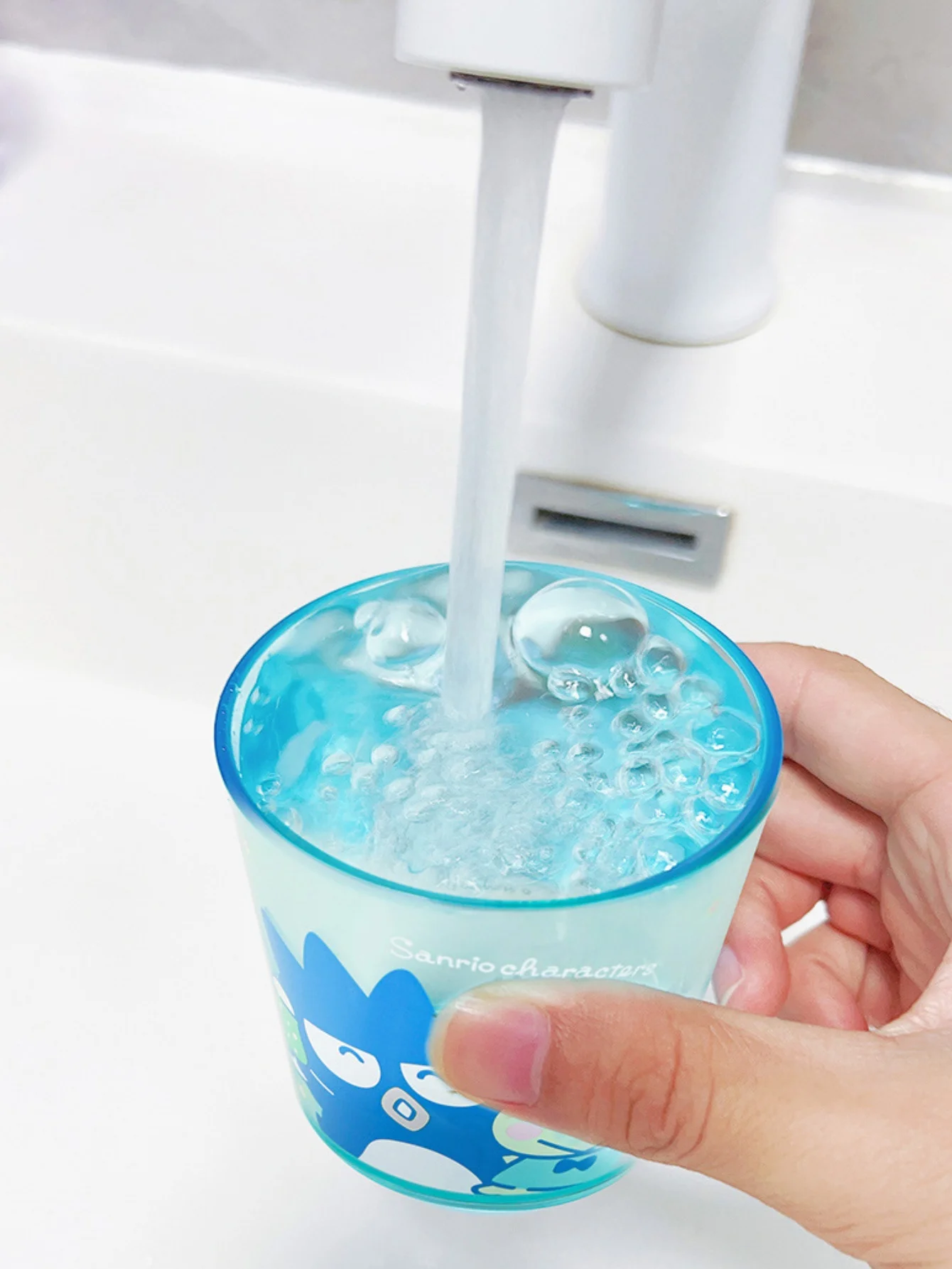 1pc New Sanrio Transparent 260ml Water Cup Cartoon Cinnamoroll Melody Thickened Drinking Cup Kuromi Hello cute Kitty Plastic Cup view 6