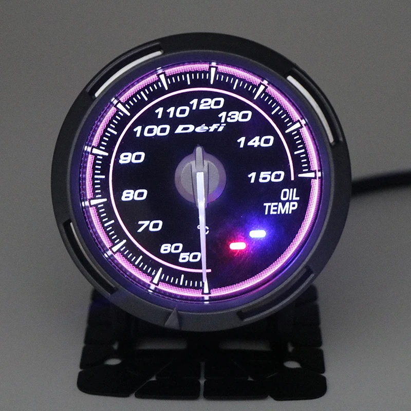 Defi C2 Racing Gauge Blue Pink Light Meter Boost Water Temperature Oil Temperature Oil Pressure Vacuum Voltage RPM Tachometer