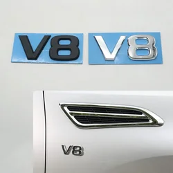 For Armada Patrol Titan V8 Emblem Car Side Fender Marks Badge Logo Stickers Decal 2004-2015