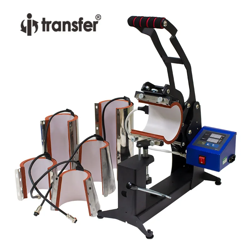 Heat Transfer Cap Press Machine Functional Parts 9-in-1 Hat Printing and Pressing Machine