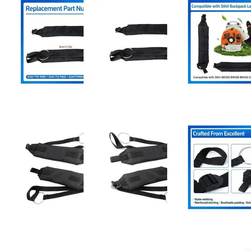 Pack Of 2 Pieces Replacement Blower Harness Straps Works With 4244 710 9005 B03E